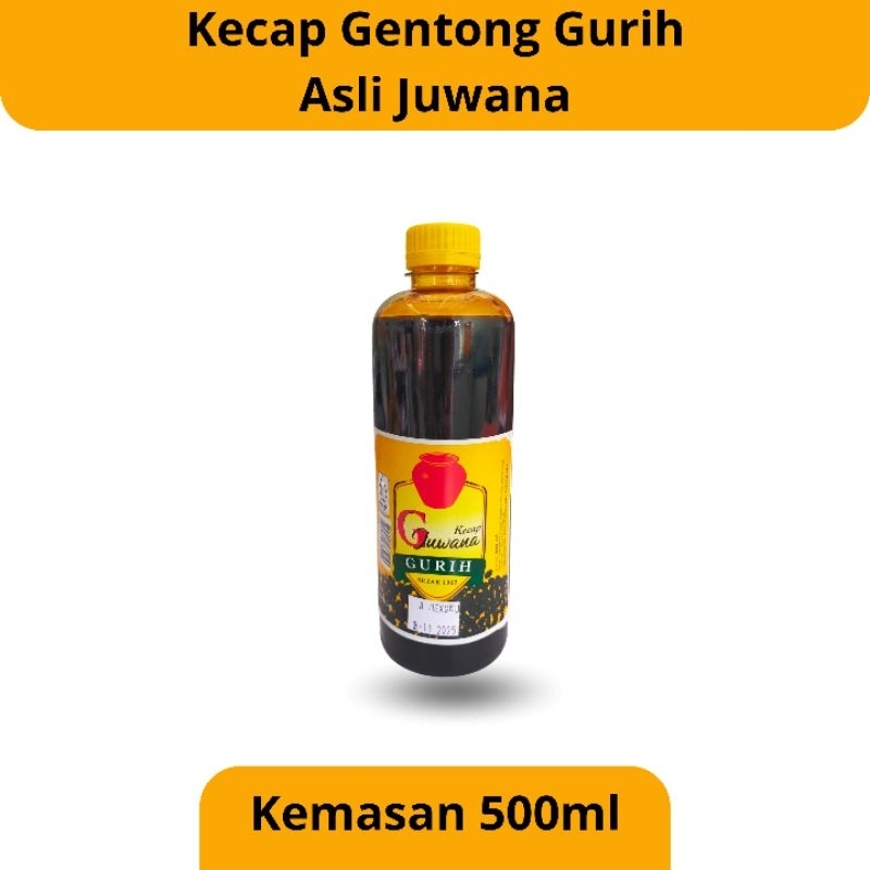 

Kecap Gentong Juwana Kemasan 500ml - 100% Ori Termurah