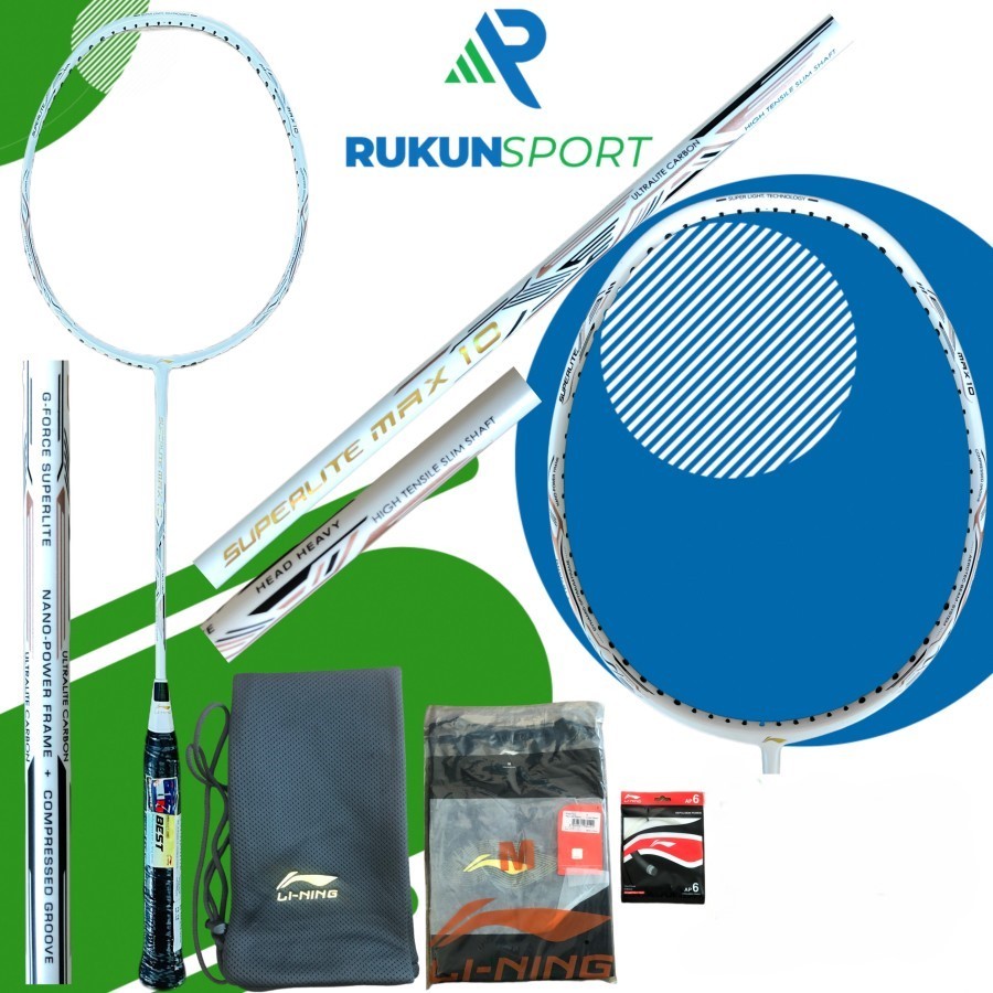 Raket Badminton LI NING G-FORCE Superlite Max 10