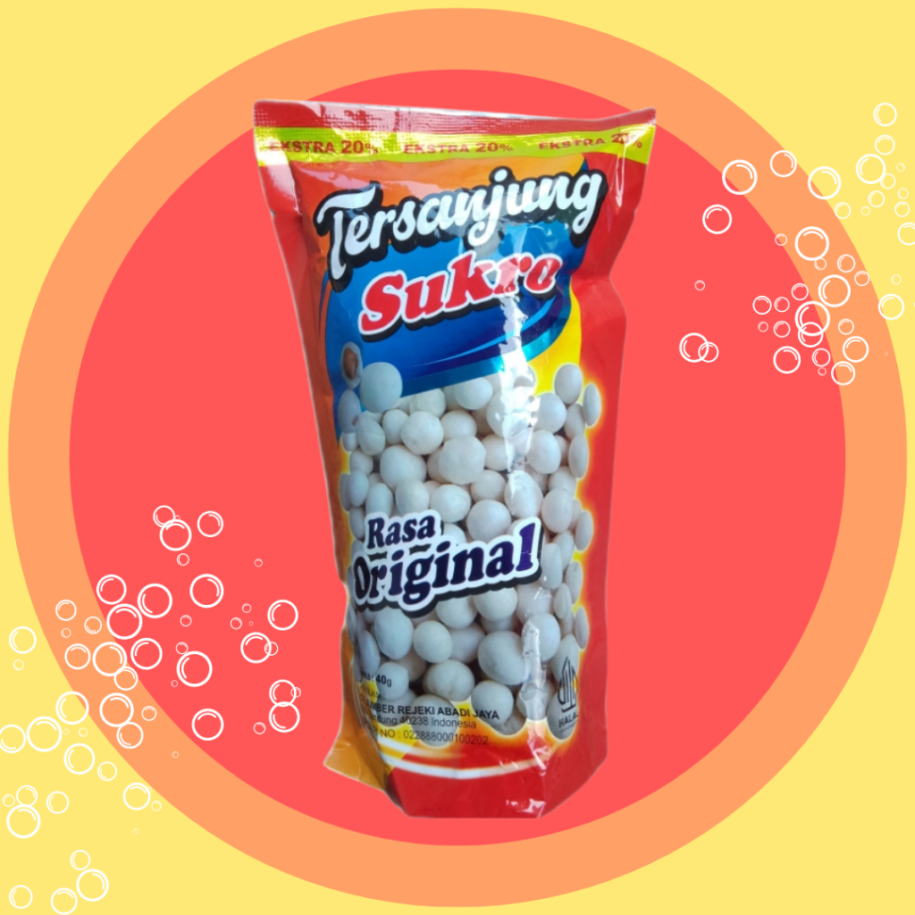 

KACANG ATOM / SUKRO TERSANJUNG ISI 40 GRAM X 10 PCS KEMASAN POUCH, KACANG ATOM/KACANG SUKRO/CEMILAN/SNACK