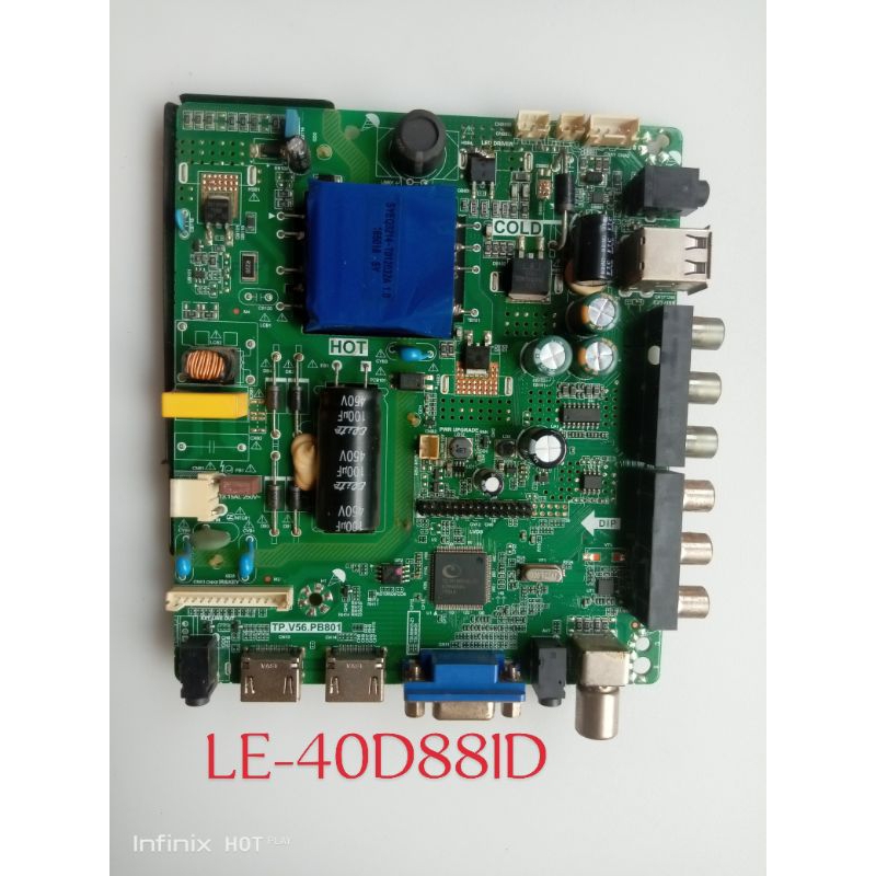 MB MAINBOARD TV AKARI LE-40D88ID
