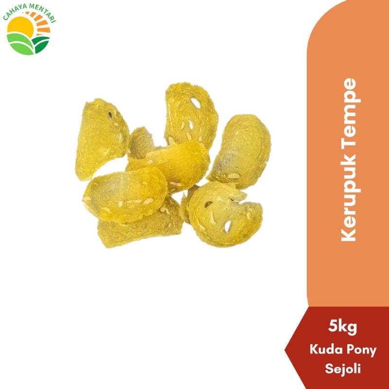 

KERUPUK TEMPE MENTAH CAP KUDA PONY SEJOLI
