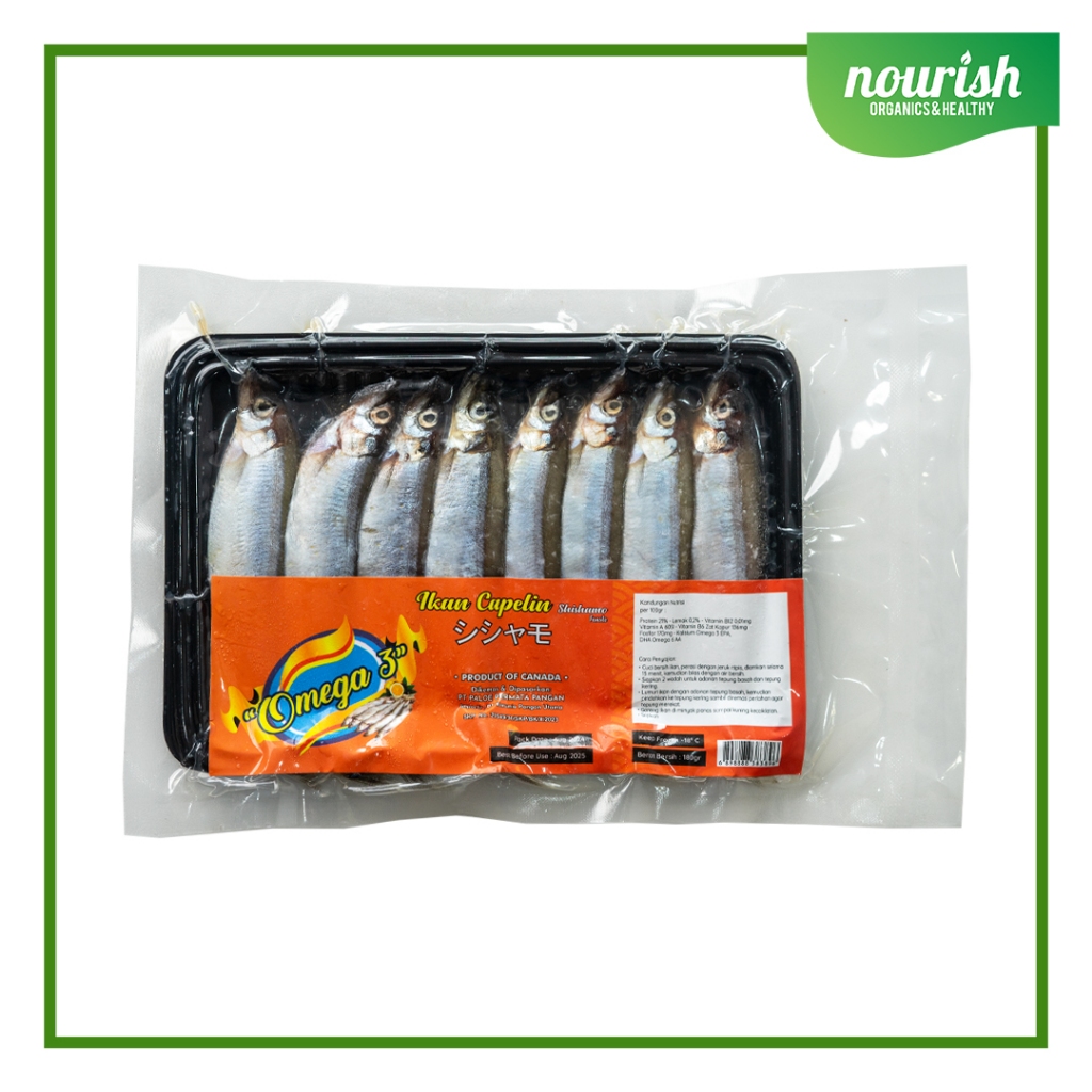 

Ikan SHISAMO / CAPELIN 180gr