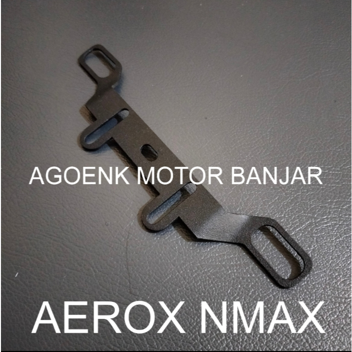 AGOENK MOTOR Breket Lampu Tembak Nmax Aerox Breket Lampu Tembak Foglamp D2 Laser Breket Dudukan Lamp
