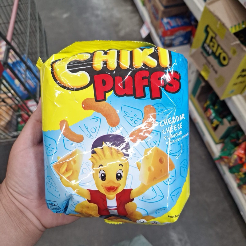 

CHIKI PUFFS 60gram Keju cheddar