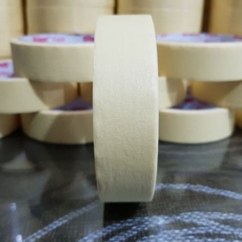 

Lakban Kertas - Masking tape - Isolasi Kertas 24mm