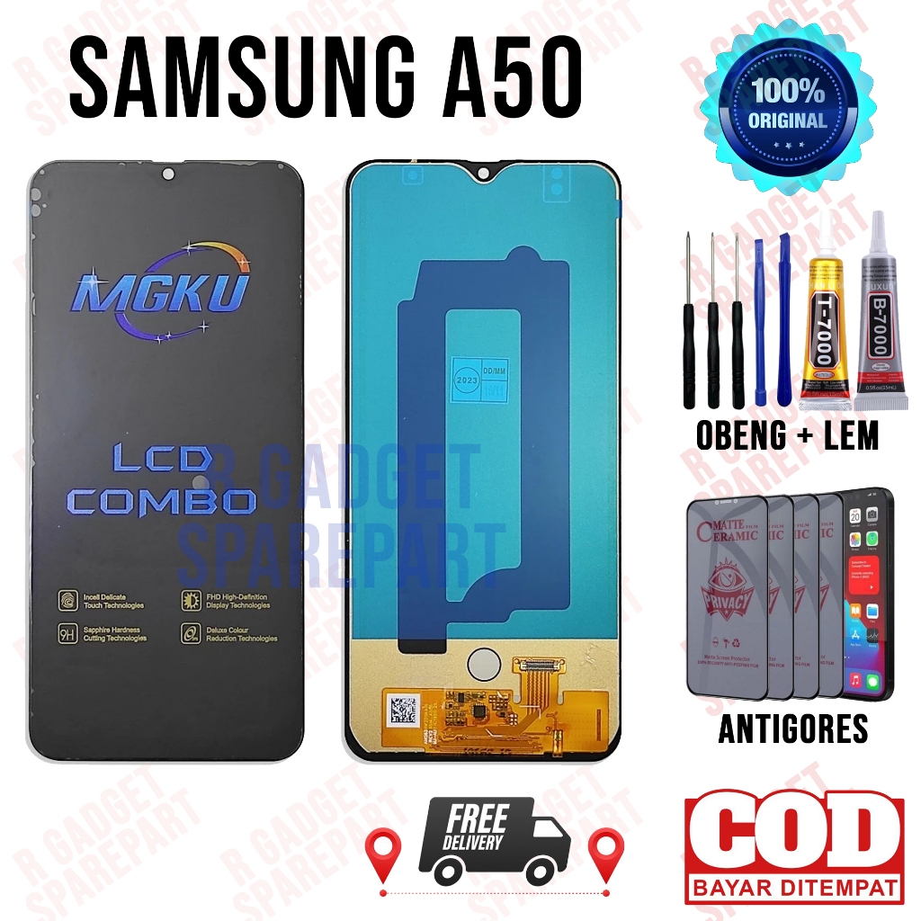 Lcd Samsung A50 Original OEM Quality Lcd Touchscreen Samsung A50 Fullset