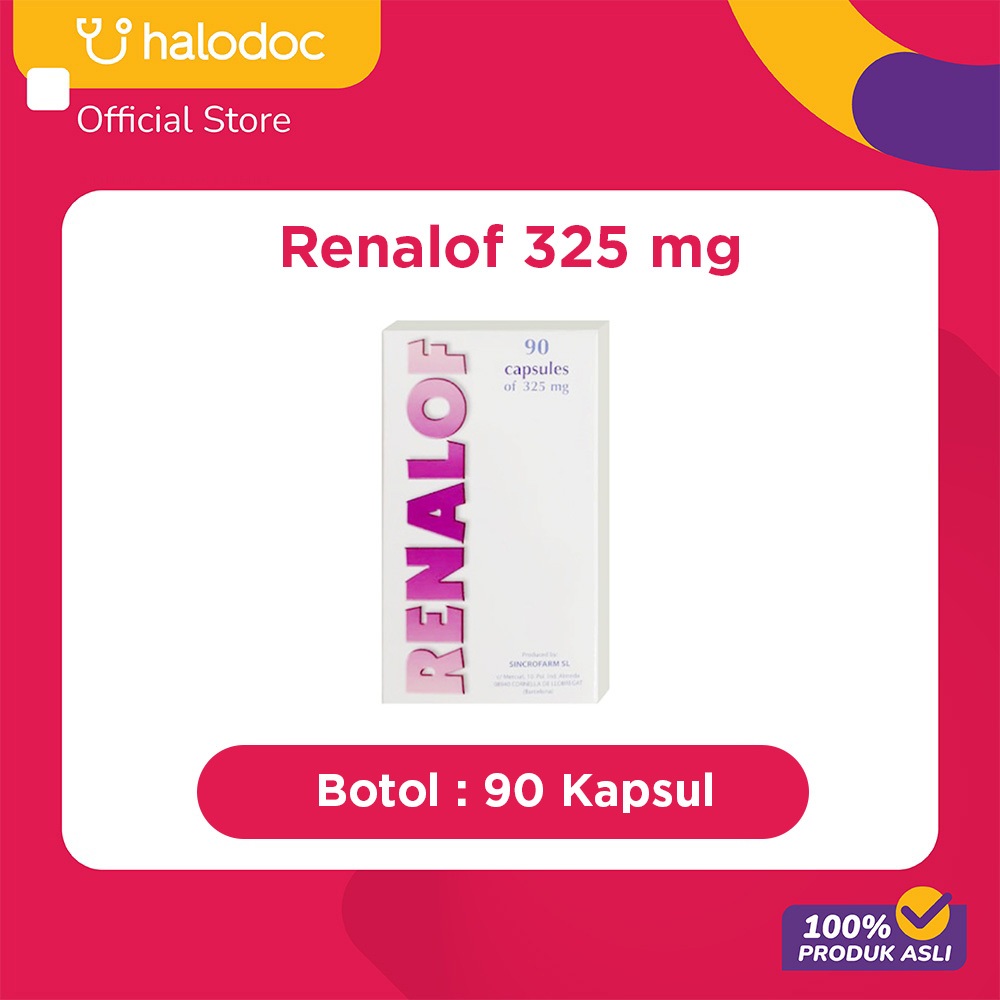 Renalof Renalof 325 mg 90 Kapsul325 mg 90 Kapsul