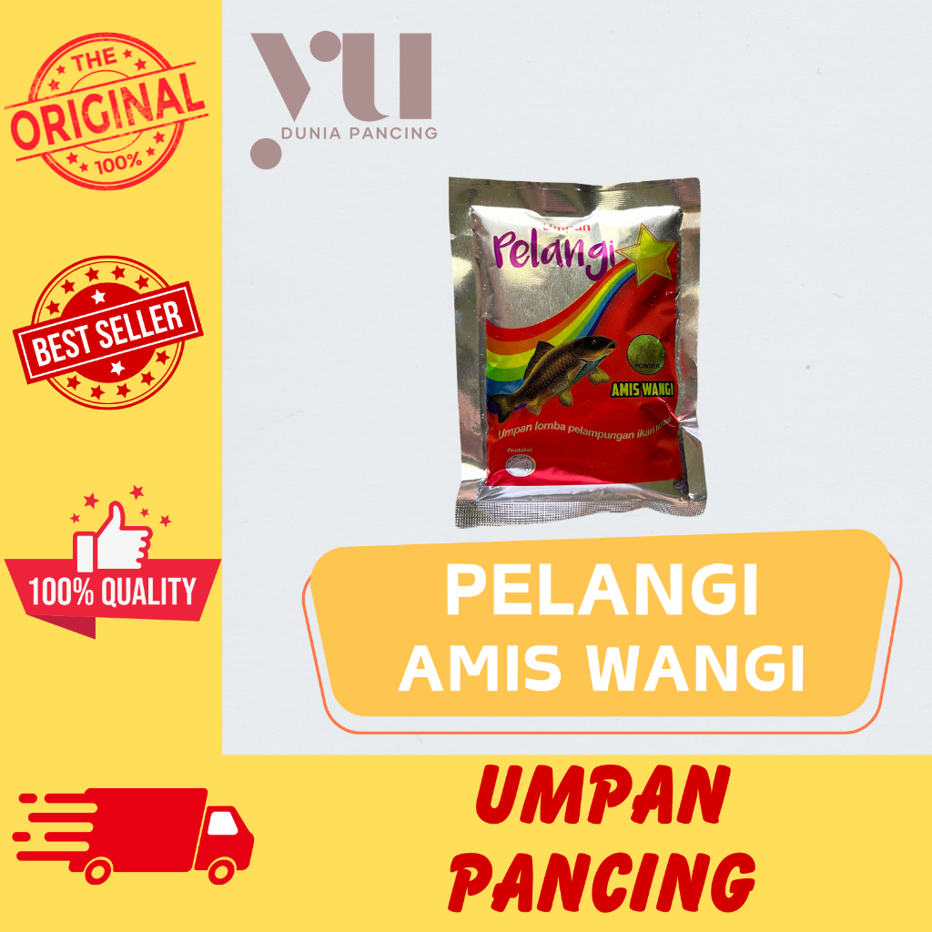 DJEMPOL PELANGI AMIS WANGI - UMPAN PANCING