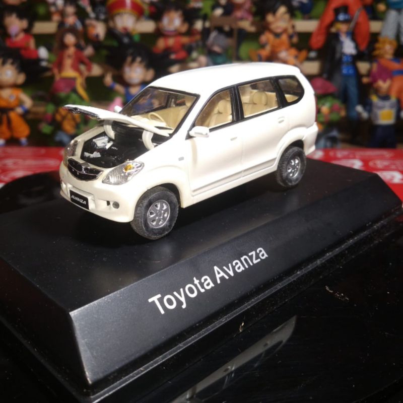 DIECAST SKALA 1/43 RIM TOYOTA AVANZA OLD PEARL WHITE