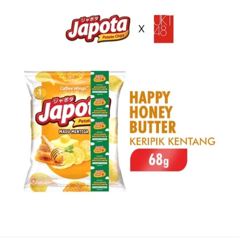 

Japota X JKT48 Keripik Kentang Honey Butter Exclusive Photocards