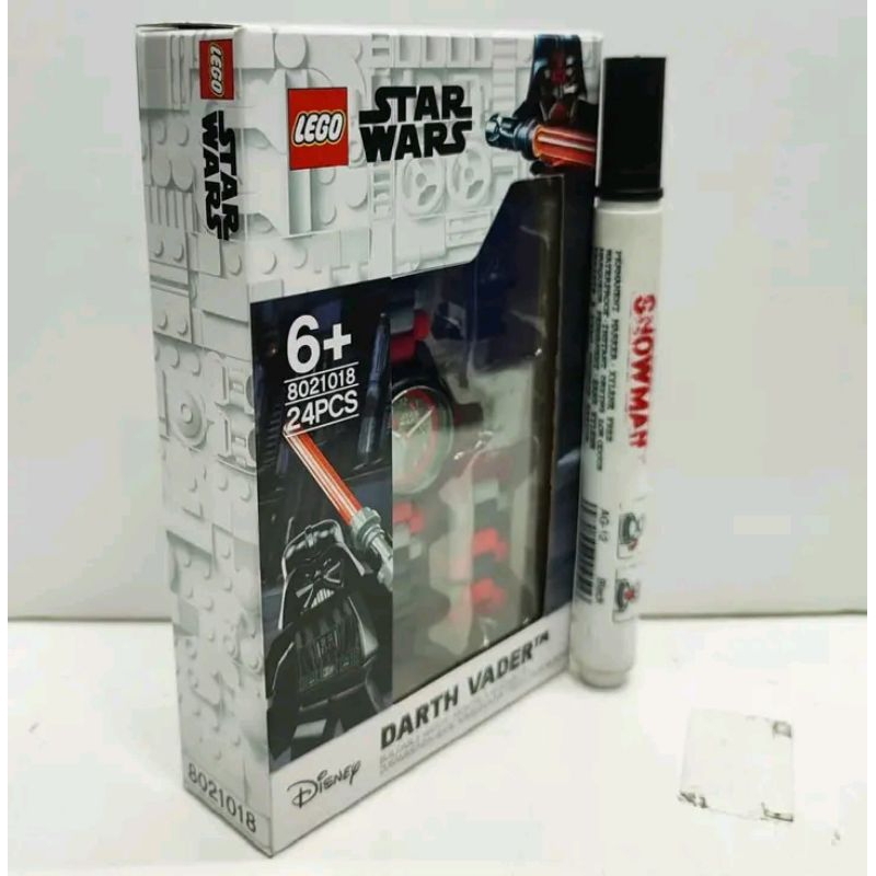 jam lego darth vader original jam tangan karakter starwars original CWUetpDSD #lego #jam #itoys #van