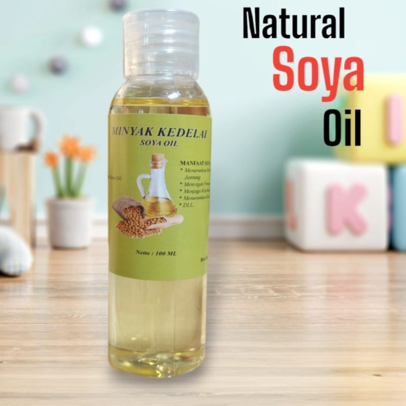 

Minyak kedelai / Soya oil murni 100ml