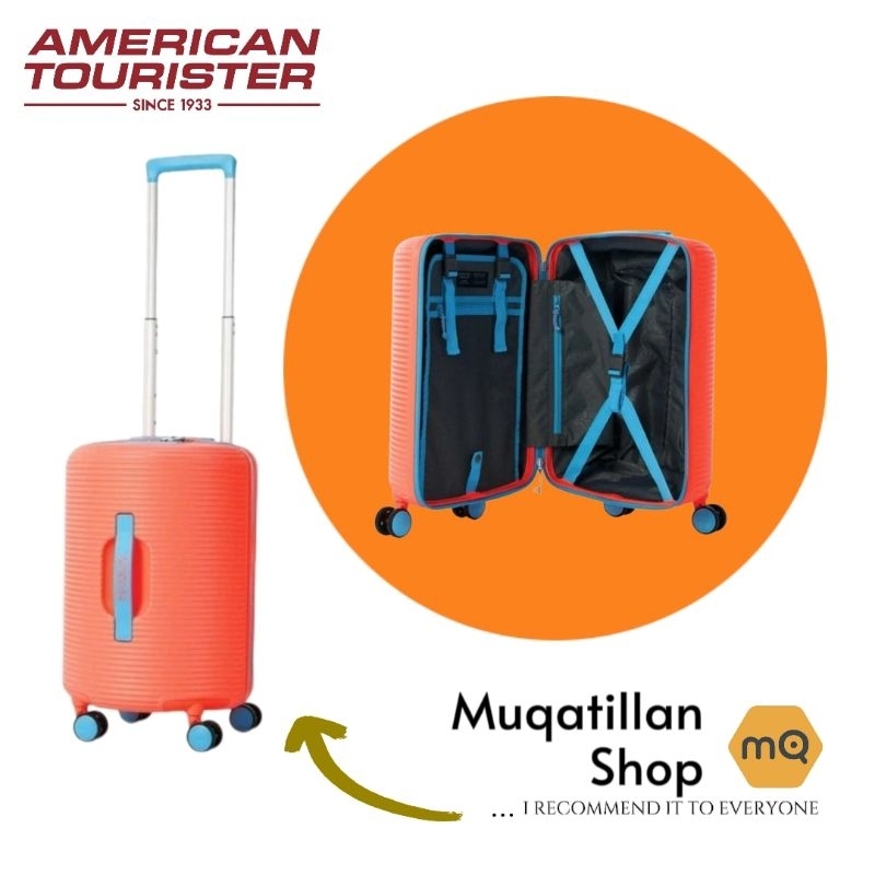 Koper American Tourister Rollio size Cabin 18" Original