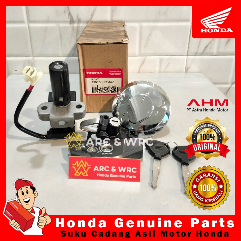 Kunci Kontak Key Set Motor Honda Megapro Fi // 35010KYE940