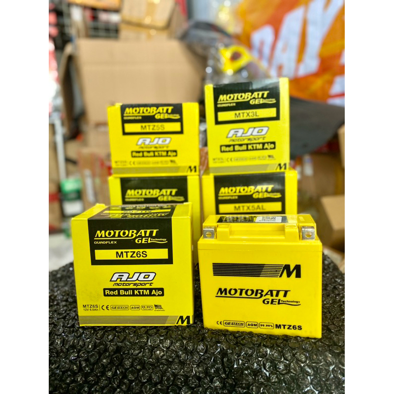 Aki Motobatt Mtz6s Original