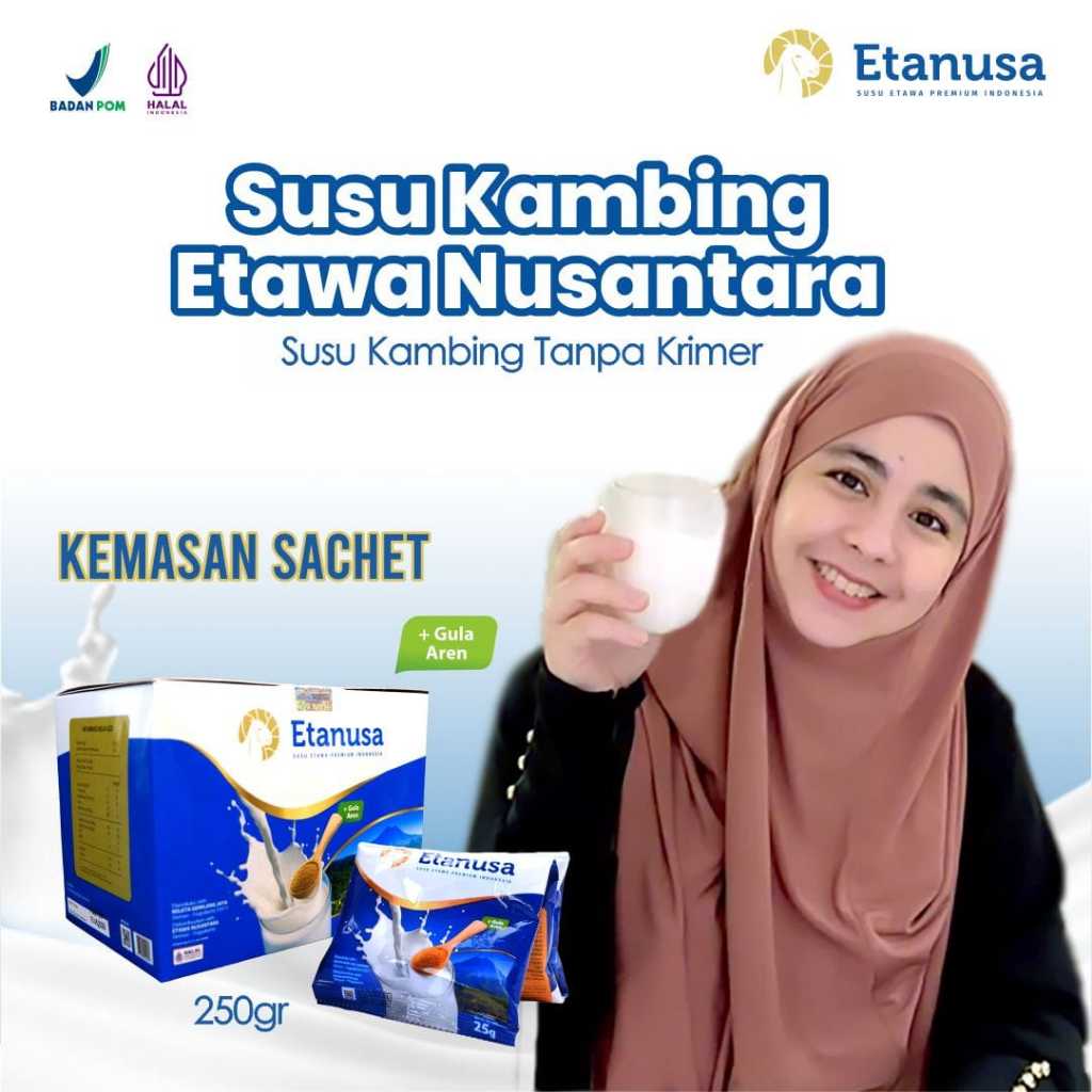 

Paket 10 Sachet Etanusa - 3x Lebih Efektif Memperkuat Kepadatan Tulang Susu Meningkatkan Daya Tahan Tubuh Anak