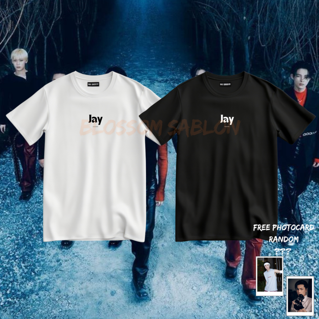 Kaos Jay Nama // Katun Combed 24s Jungwon Heeseung Jay Jake Sunghoon Sunoo Ni-ki Enhypen Engene