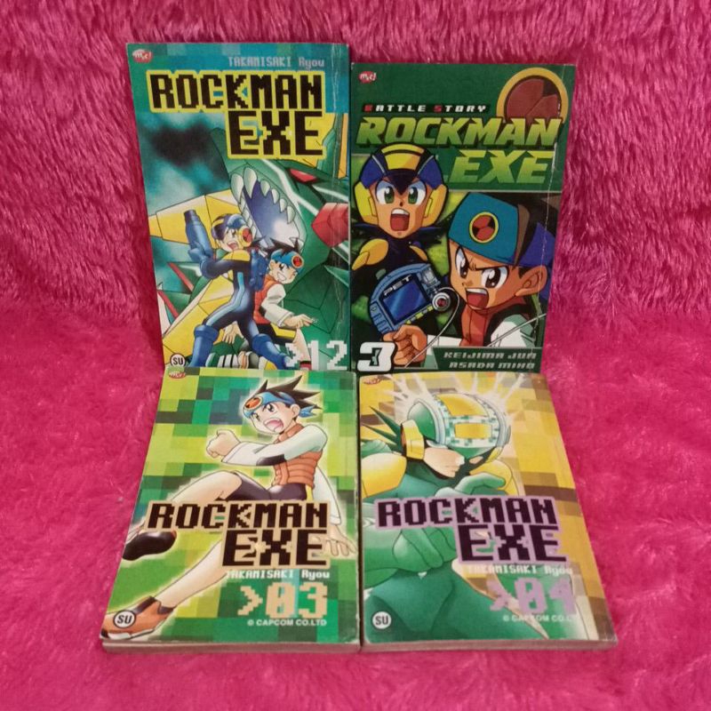 komik rockman exe