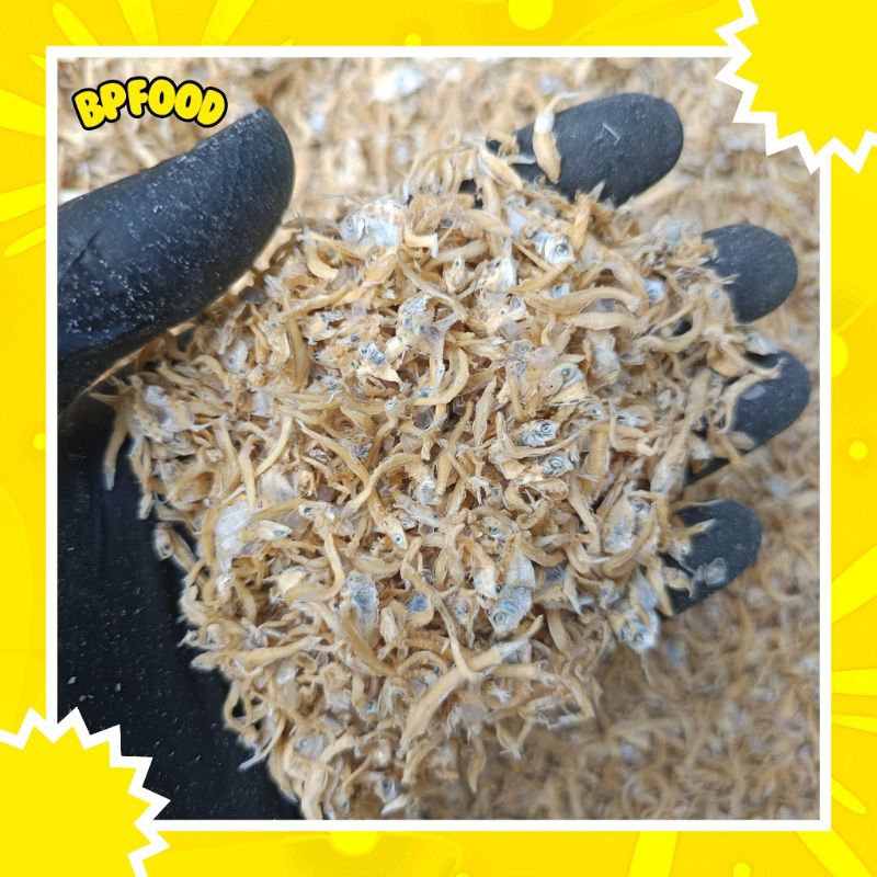 

Teri Campur Kering Tawar - 100gr - BP Food Hasil Laut