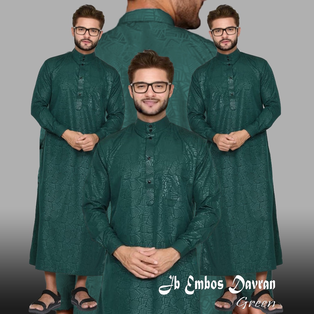 Willy Gamis jubah pria dewasa jubah mewah jubah pria muslim embos jubah alfaan exclusive model Alzan