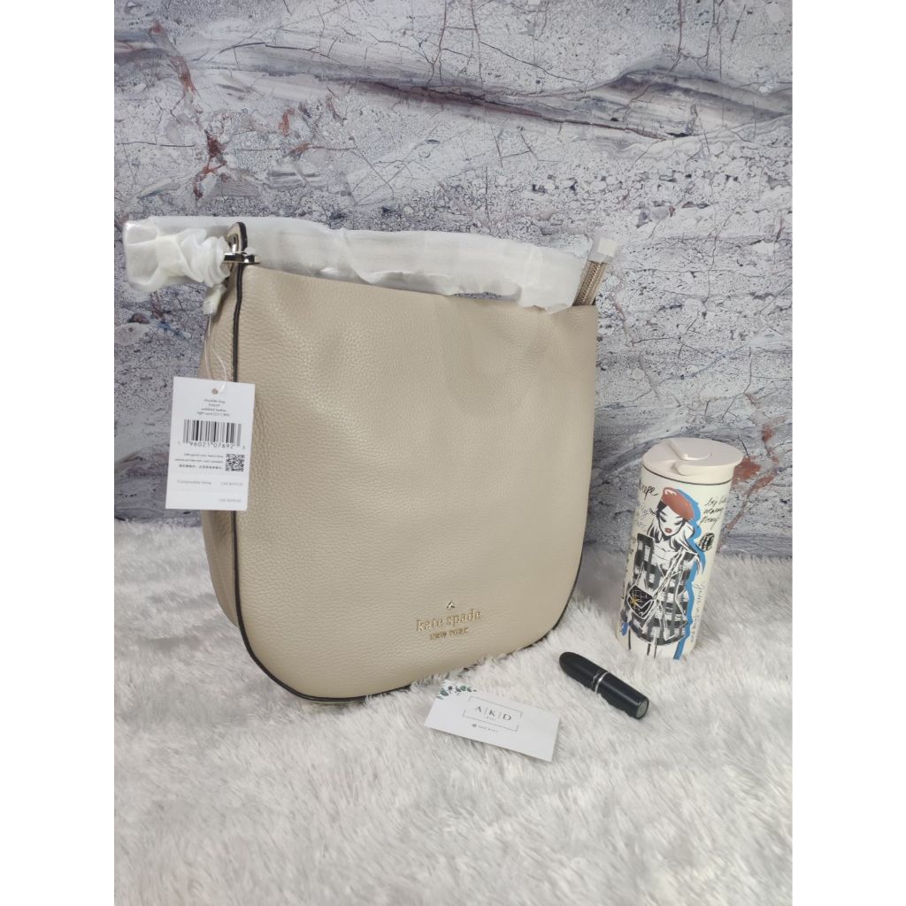 Kate Spade Lexy large Hobo Shoulder Bag Light Sand