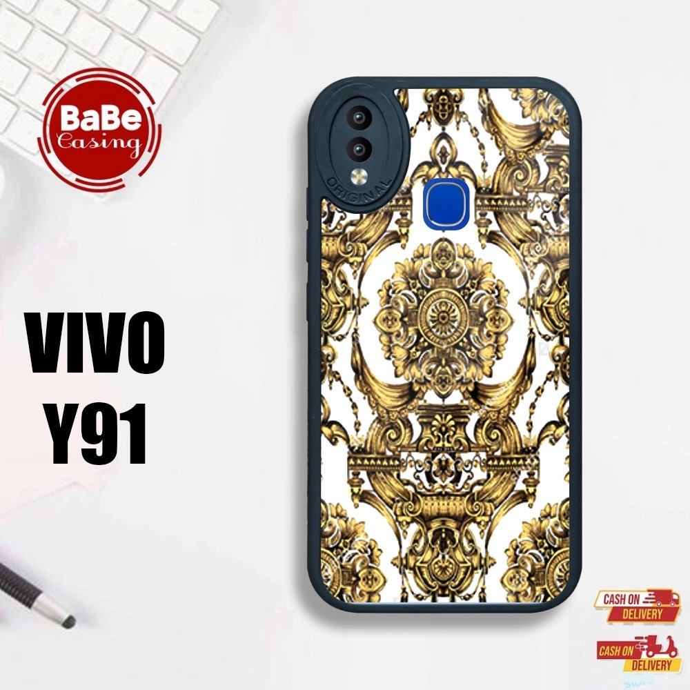 Casing Vivo Y91 Terbaru Bunga Aesthe Case Vivo Y91 Termurah Cassing Hardcase  Softcase Terlaris 2d