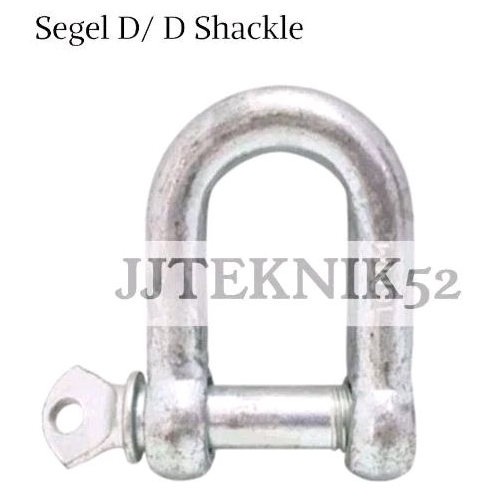SEGEL D GALVANIS 8 MM 8MM / SHACKLE D GALVANIS 8MM 8 MM