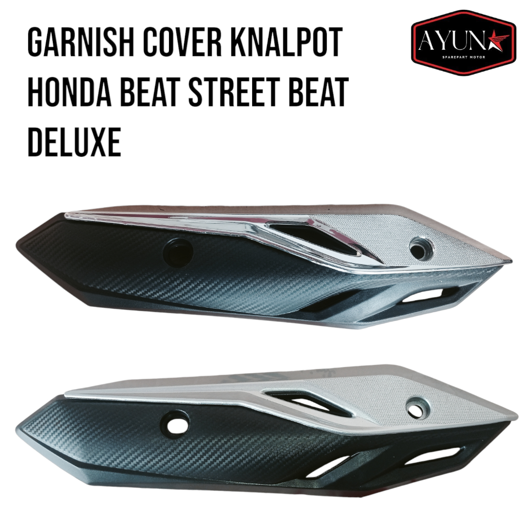 Garnish cover knalpot set honda beat deluxe beat street 2020 garnish knalpot beat street new