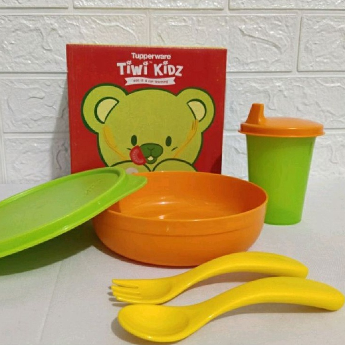 TUPPERWARE TIWI KIDZ NEW TIWI KIDZ TIWI KIDS TEMPAT MAKAN DAN TEMPAT MINUM ANAK