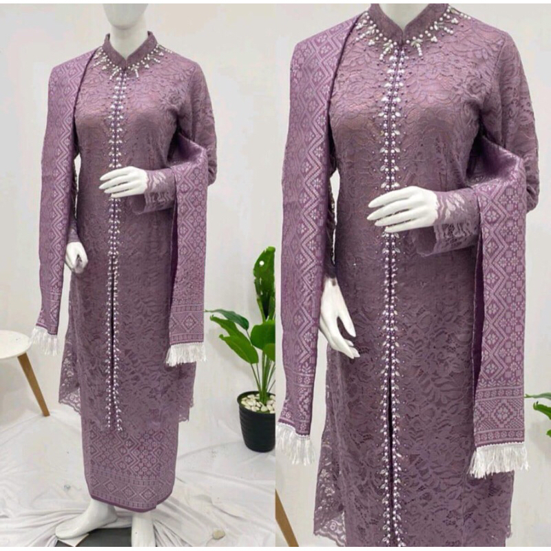 KEBAYA TUNIK BURKAT / KEBAYA MODERN / KEBAYA BURKAT PAYET