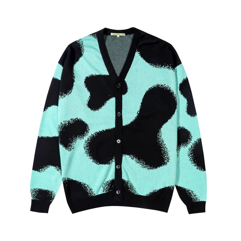 Jacket Cardigan A More Mindful Era Lactosa Knitwear - Mint