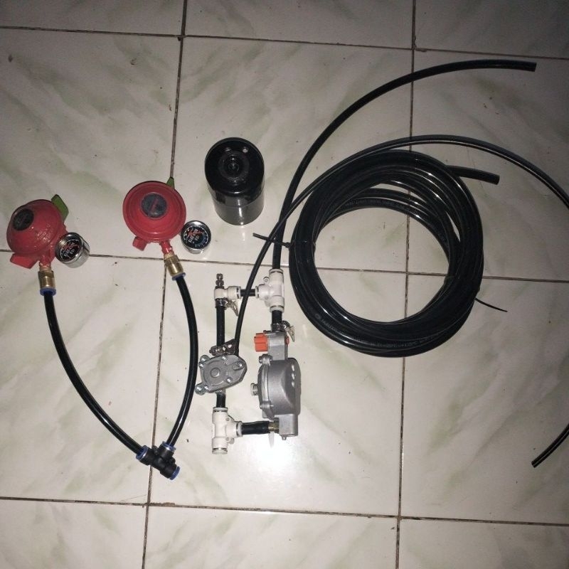 Konverter kit mobil BBG karbu sistem 2 jalur