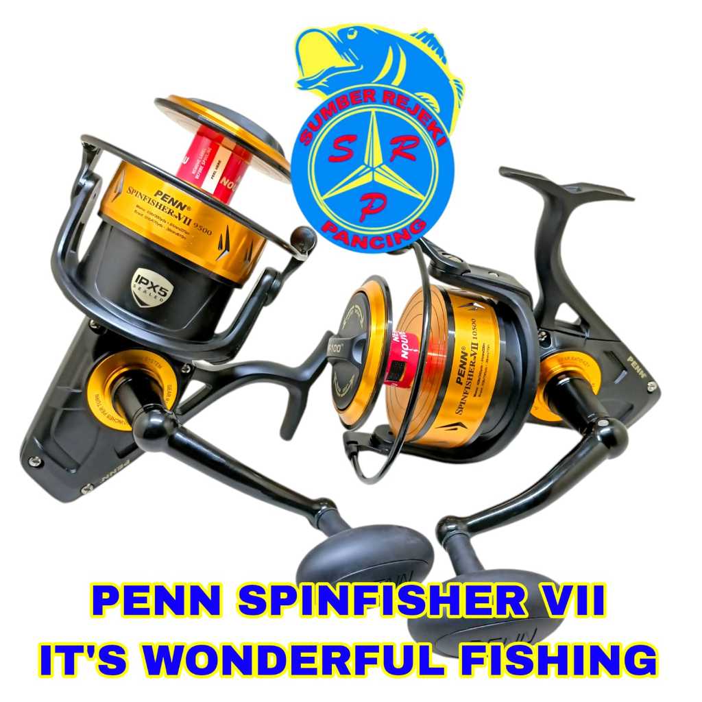 Reel Penn Spinfisher Vii 7500 8500 9500 10500 Tahun 2024