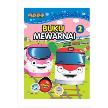 Gramedia Jember - Titipo: Buku Mewarnai 2
