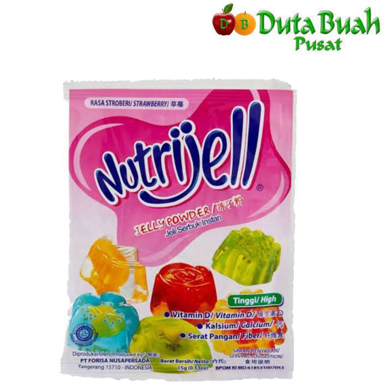 

DUTA BUAH PUSAT Nutrijel Strawberry (15g)