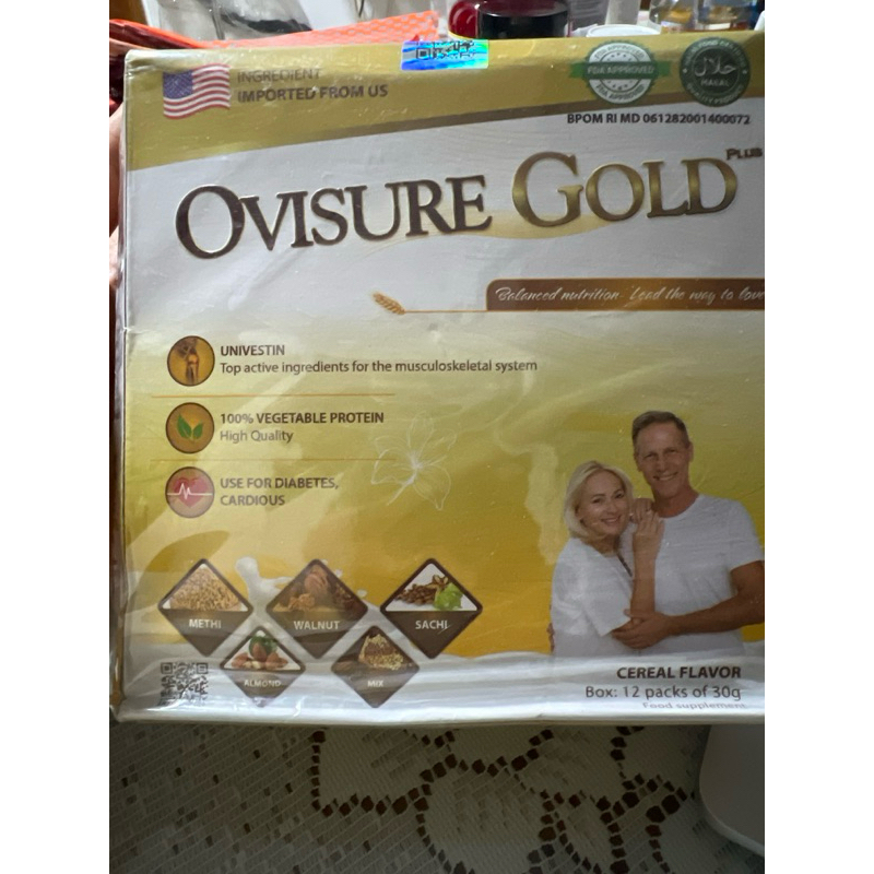 

ORIGINAL - OVISURE GOLD USA - SUSU UNTUK MEREDAKAN SAKIT PERSENDIAN TULANG DAN MENGUATKAN TULANG - 45 TAHUN KE ATAS