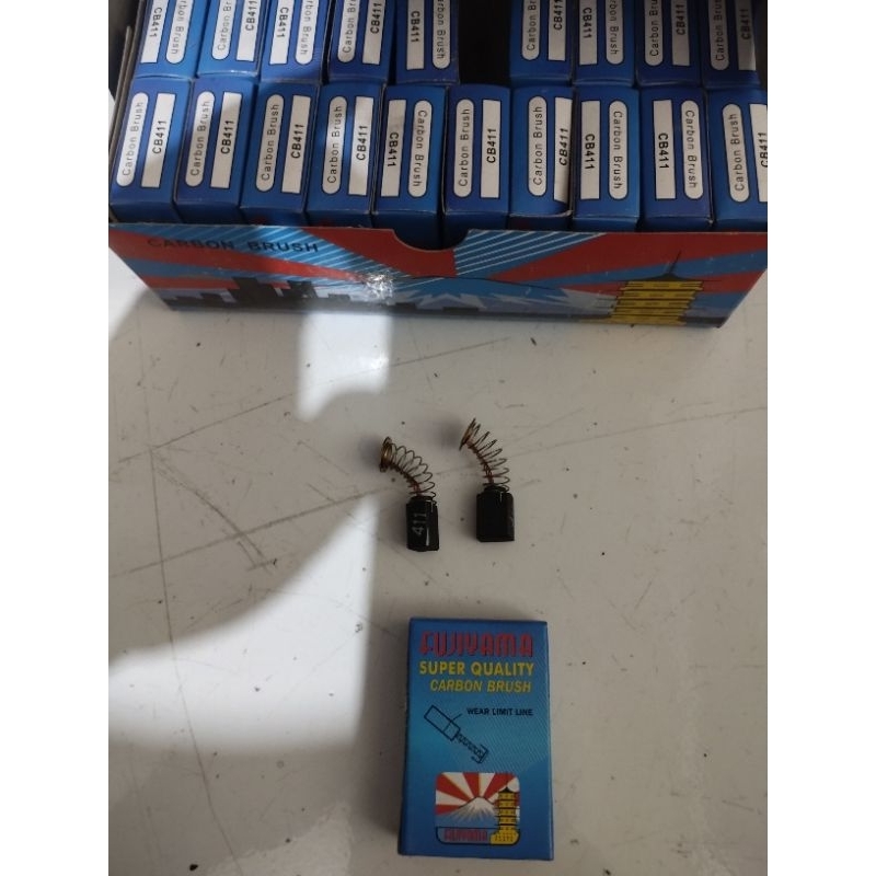 carbon brush fujiyama 411/arang spul fujiyama 411
