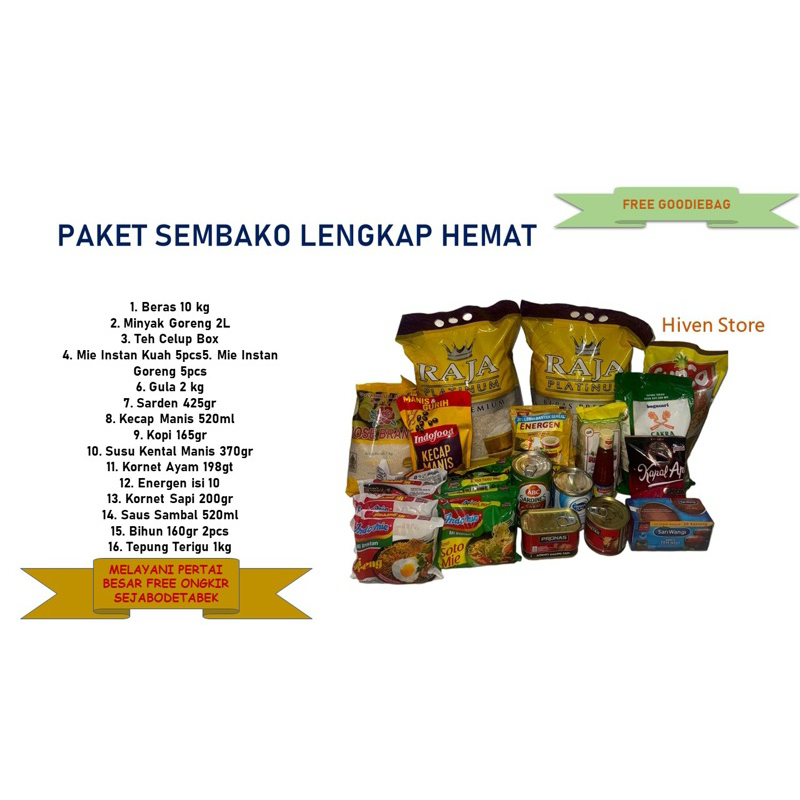 

PAKET SEMBAKO DIAMOND