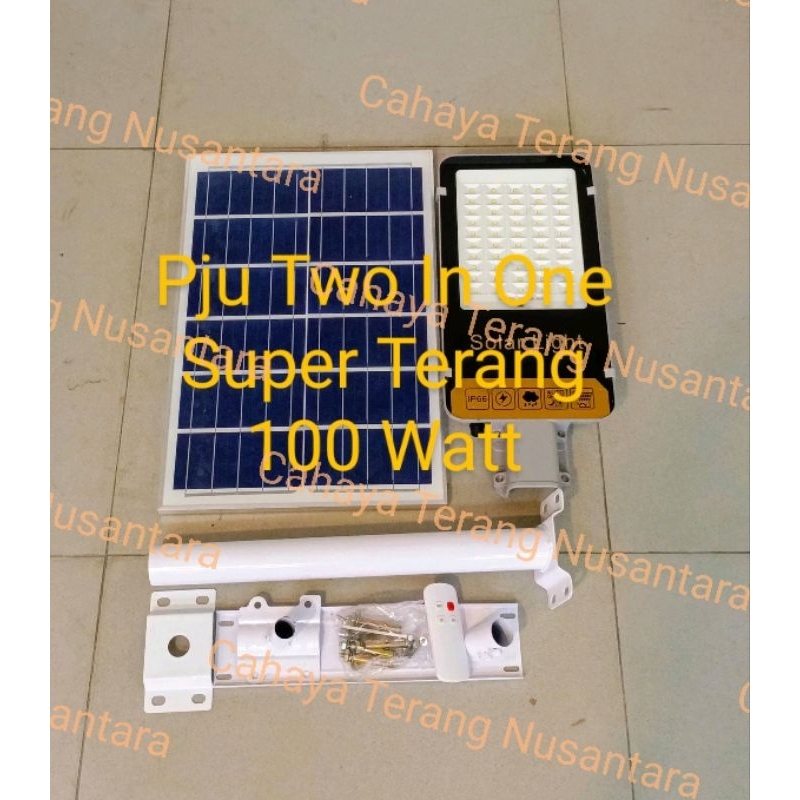 LampuPju tenaga surya 100 watt lampu jalan led 100 w lampu pju 100watt