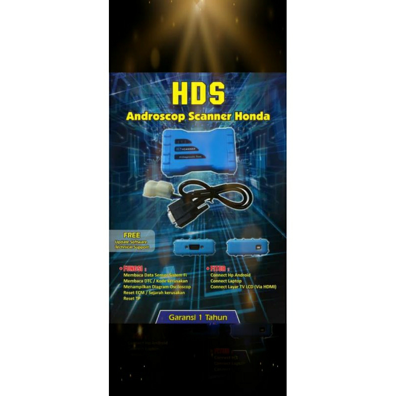 HDS. Scanner motor honda