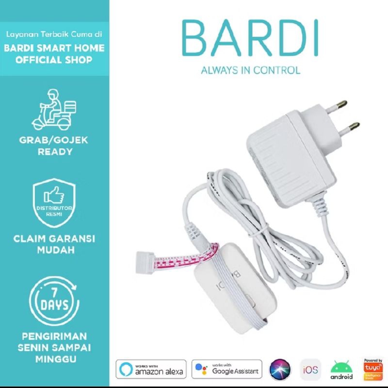 BARDI Official Smart Adaptor WIFI untuk LED Bardi Smart Strip 4M Garansi Resmi Bardi 1 Thn