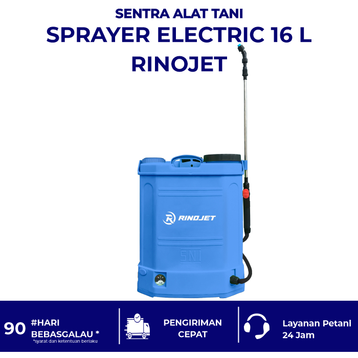 Baru Sprayer Elektrik Knapsack Rinojet