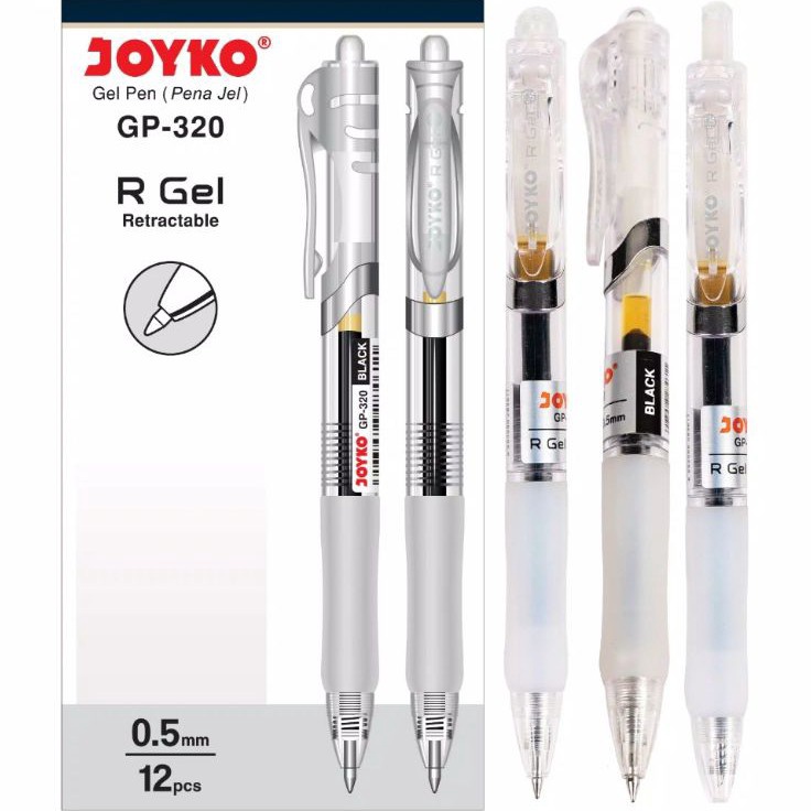 

PESTA DISKON Pulpen R Gel GP32 5mm 1 Lusin