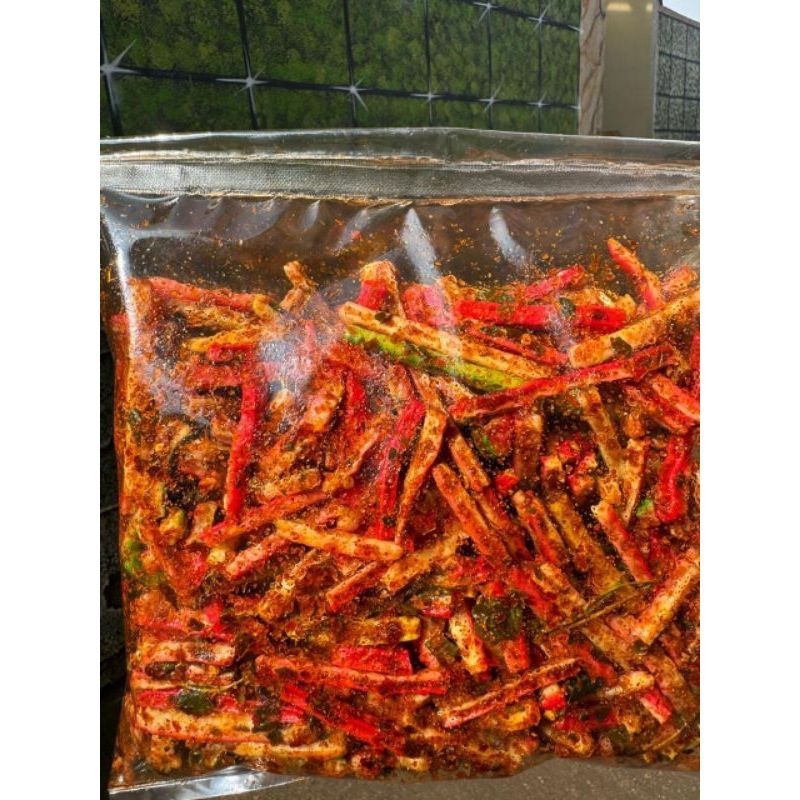 

SEBLAK BETON PEDAS DAUN JERUK TERENAK KEMASAN 500 GR