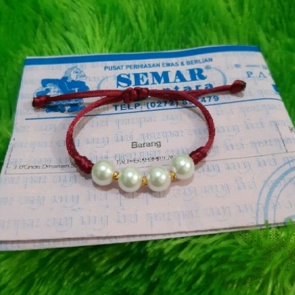 Gelang Tali Variasi emas 3pc 0,1gram //0,2gram semar Nusantara