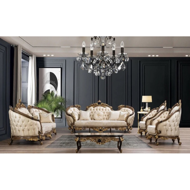 Set Sofa Tamu Mewah Set Kursi Tamu Jati Sofa Ukir Jepara