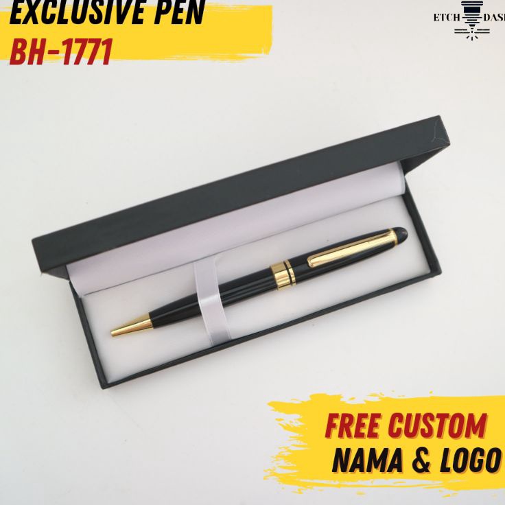 

KUALITAS SUPER Pulpen Promosi Mewah Free Cetak Nama Dan Logo Exclusive Pen BH1771