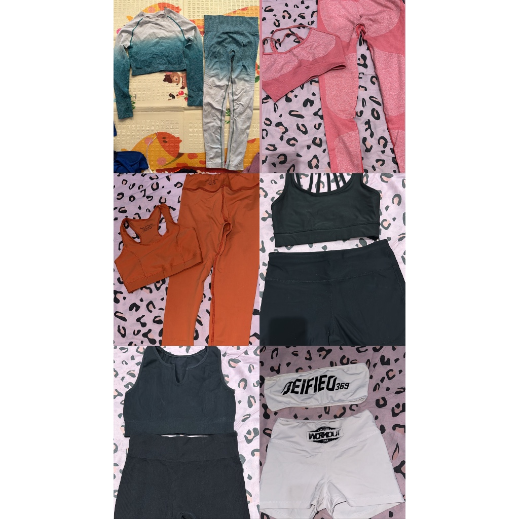 SET GYM WEAR PRELOVED