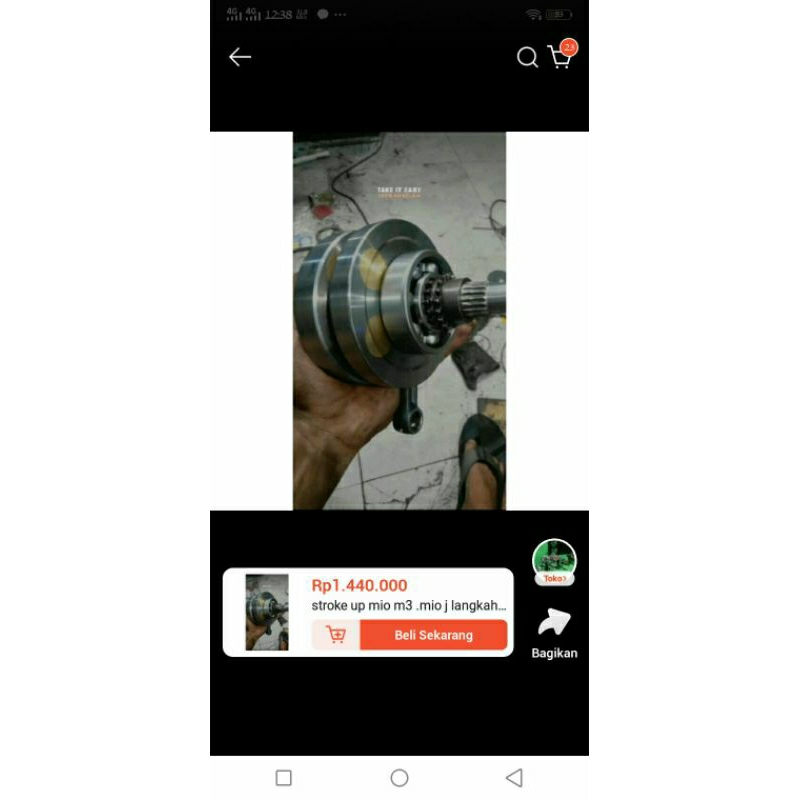 PROMO KRUK AS MIO M3/MIO J STROKE UP LANGKAH BISA REQUEST