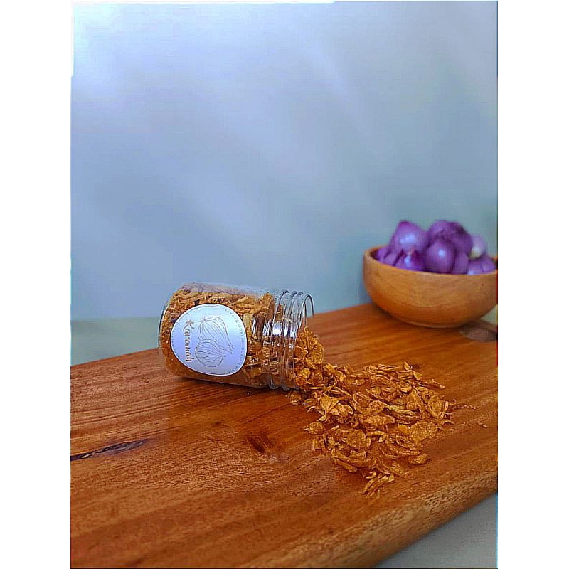 

Bawang Goreng Premium berat 30 gram // Bawang Merah Goreng // Bawang Goreng Tanpa Campuran Tepung